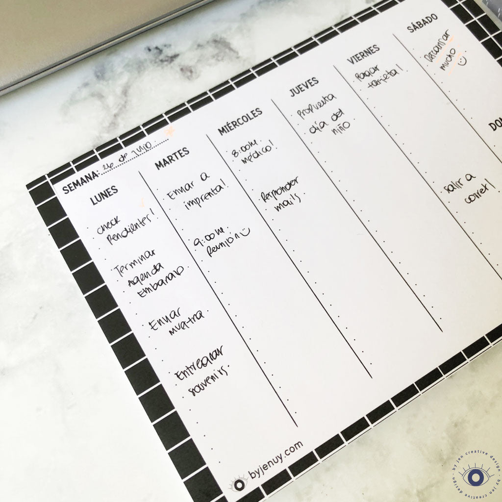 Planner Semanal Focus