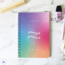 Cargar imagen en el visor de la galería, Cuaderno Energía positiva
